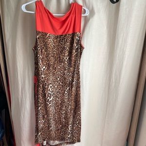 Cheetah Print Dress
